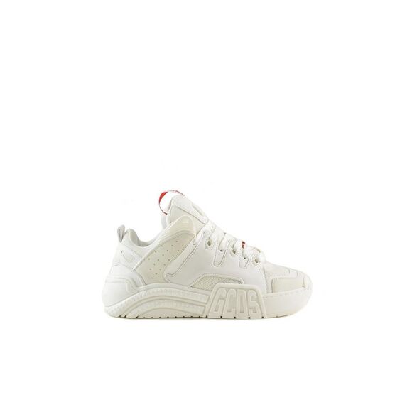 Gcds x Fila White Leather Sneakers Women